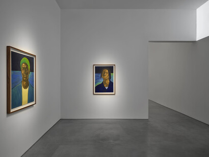 Collins Obijiaku, Atlantic, exhibition view. Courtesy of Roberts Projects