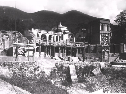 Gardone Riviera (Brescia). Il Cantiere del Parlaggio, il teatro all’aperto, fine anni Trenta e inizio anni Quaranta