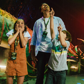 Dinos alive, the immersive experience. Per gentile concessione di Fever