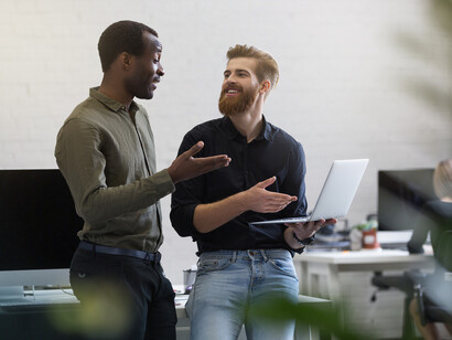 Your success depends a lot on people. Take time to introduce yourself and learn what others do