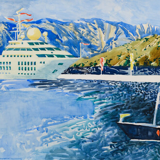 Tsvetkov Dmitriy, #9 from the series "Ships" (detail), 2016. Courtesy of Ruarts Gallery 