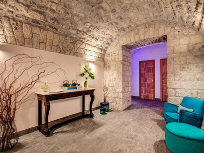 Mediterraneo Spa entrance, Sorrento, italia