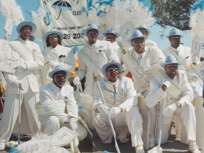Faisal Abdu’Allah, Family Ties, 2008 - 2011, paper size: 44" x 86", Courtesy the artist and Magnolia, USA   
