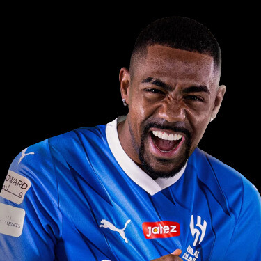 Jogador brasileiro Malcom, recém contratado pelo club árabe Al-Hilal. Revelado no club Corinthians, Malcom também foi campeão olímpico em 2021
