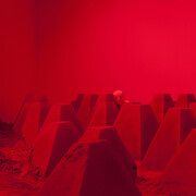 Nadim Abbas, The Last Vehicle, 2016.  Mixed media installation with durational performance. Dimensions variable.
