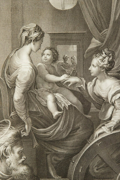 The Mystic Marriage of St. Catherine of Alexandria., 1771
Parmigianino (1503 - 1540)