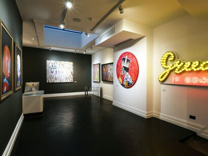 Retrospective,Exhibition view. Courtesy of Maddox Gallery