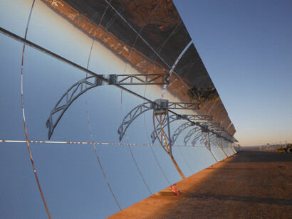 Construction is underway on the first phase of the Ouarzazate concentrated solar power complex
