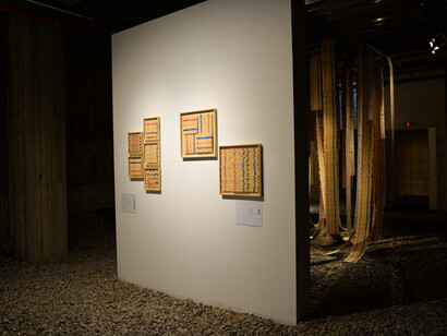 Elena Hoyos, Mikado, exhibition view. Courtesy of El Dorado Space