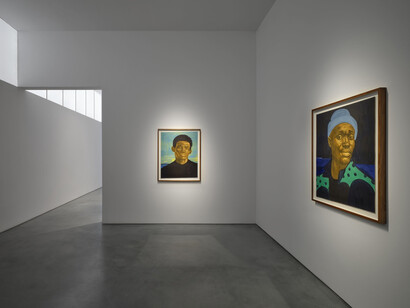 Collins Obijiaku, Atlantic, exhibition view. Courtesy of Roberts Projects