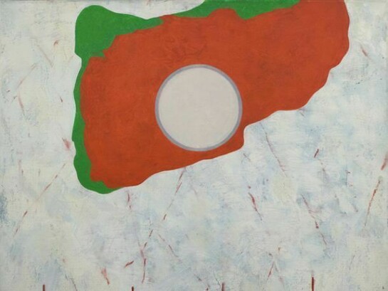 Prunella Clough (1919-1999), By the Seaside I, 1999, Oil on Canvas, 72.2 x 81.5cm