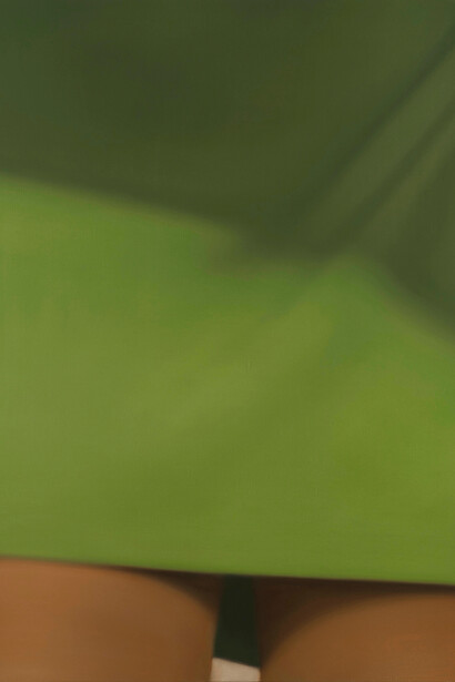 Alexis Ralaivao, La robe verte (detail), 2026. Courtesy of Pilar Corrias Gallery