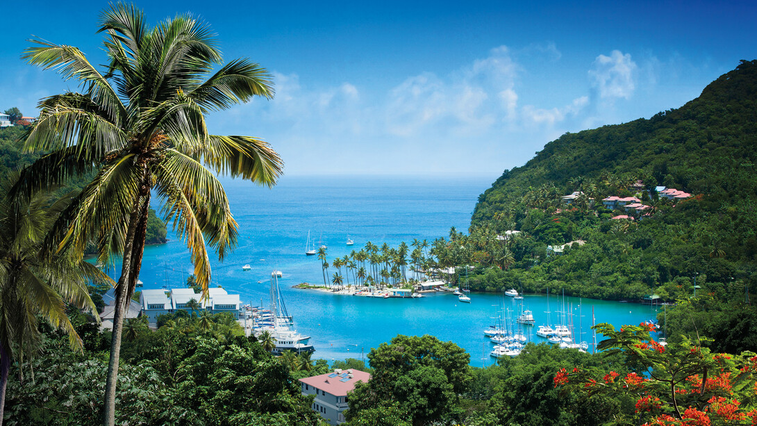 St.Lucia, Marigot Bay