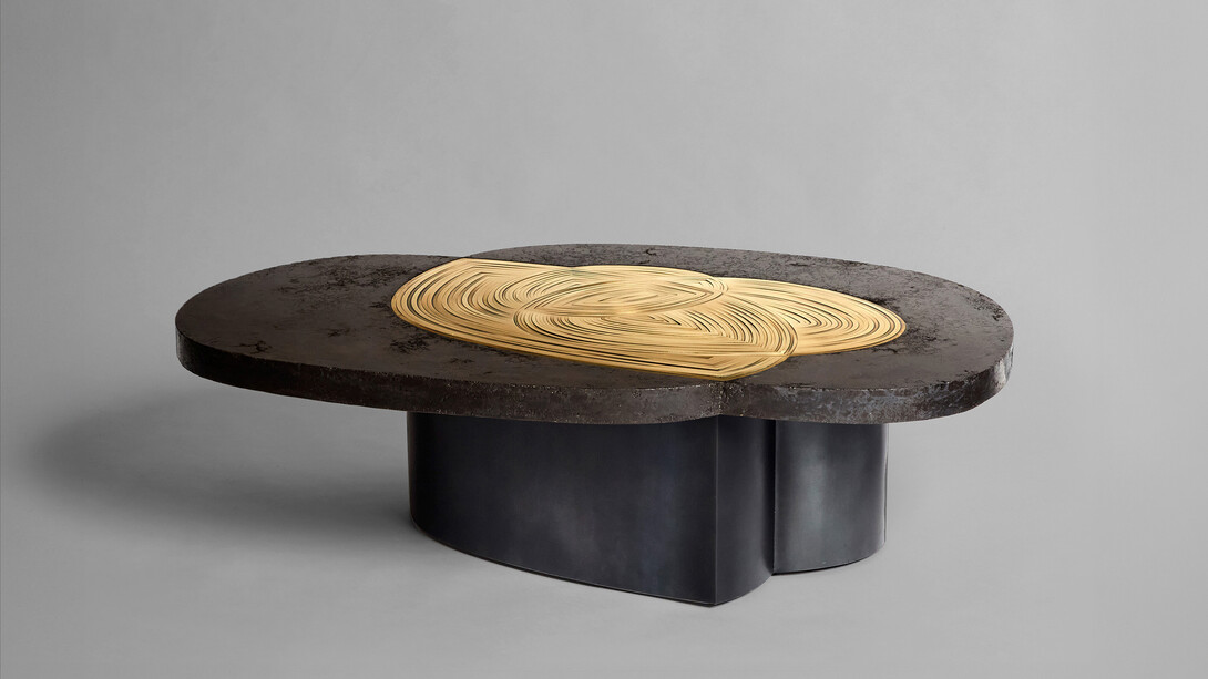 Erwan Boulloud, Multivers coffee table, 2024. Courtesy of Twenty First Gallery