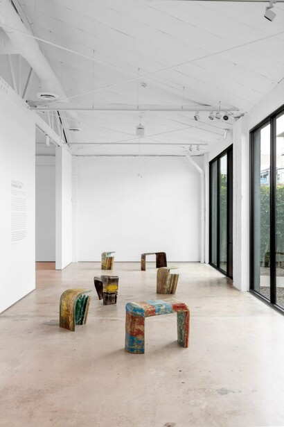 Exhibition View, Vincenzo De Cotiis, Crossing Over, 2024. Courtesy of Carpenters Workshop Gallery