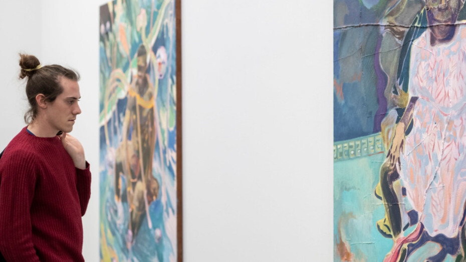 Michael Armitage. Courtesy of Fondazione Sandretto Re Rebaudengo