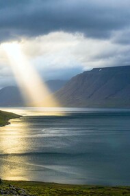 Could this be God sending down His light?