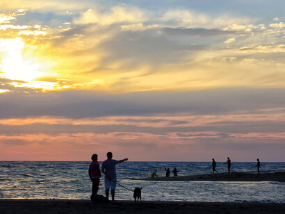 Sunsets in Ada Bojana