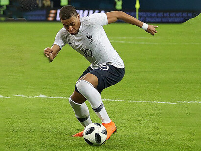 Kylian Mbappé, (2018)