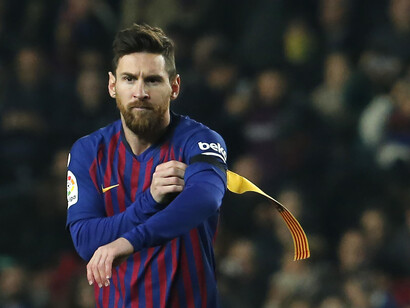 El futbolista argentino, Lionel Messi