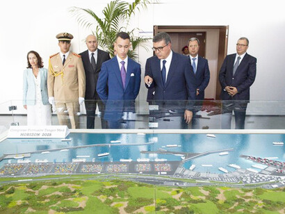 Morocco Crown Prince Moulay El Hassan at the official launching ceremony