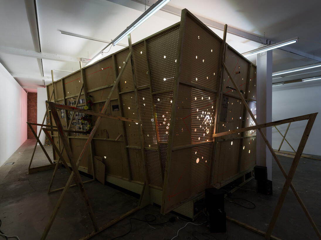 Stephen G. Rhodes, The Eleventh Hobby, 2014, Installation view, courtesy Vilma Gold, London