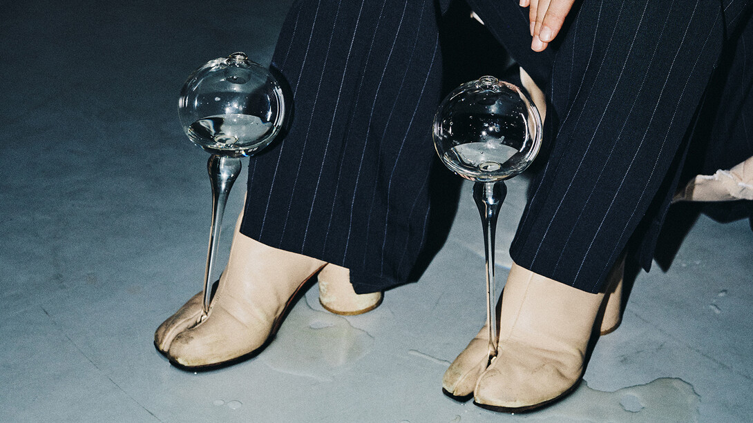 Silent spills I, kunstwerk in der ausstellung. Mit freundlicher genehmigung des Kunstraum Niederösterreich