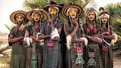 An ancient male beauty competition in Africa that blurs the rules of cultural patriarchy