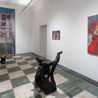 Eva Beresin, Fool’s privilege, exhibition view. Courtesy of Amanita