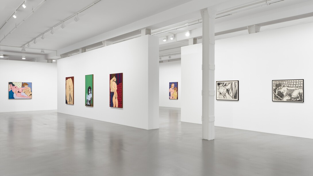 William N. Copley, X-rated, exhibition view. Courtesy of Galerie Max Hetzler