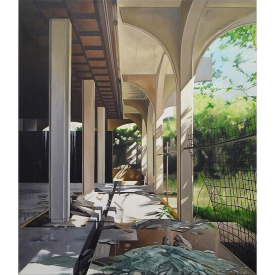 Ross M Brown, Epilogue, 2015, Oil on canvas, 130 x 150 cm