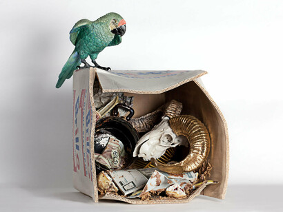 Bertozzi & Casoni, Aspettando Godot, 2014, ceramica policroma, h65 x 70 x 46 cm