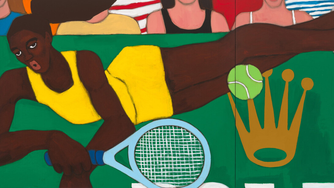 Alvin Armstrong, Tiebreaker, 2024. Courtesy of Anna Zorina Gallery 