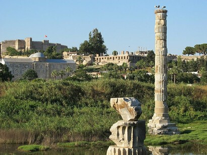 Ruinas del Templo de Artemisa, Éfeso, Turquía