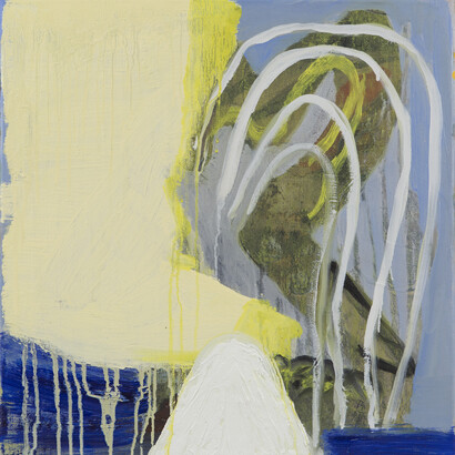 Eamon Colman, A moment in time, 2015, oil on linen, 50 x 50 cm