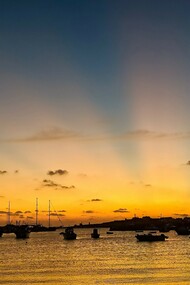 I suggestivi tramonti di Lampedusa