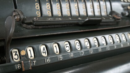 Ancient calculator