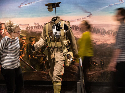 Gallipoli, the scale of our war, exhibition view. Courtesy of Museum of New Zealand
