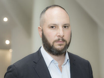 Pablo León de la Barra, Guggenheim UBS MAP Curator, Latin America. Photograph by Kristopher McKay © Solomon R. Guggenheim Foundation, New York