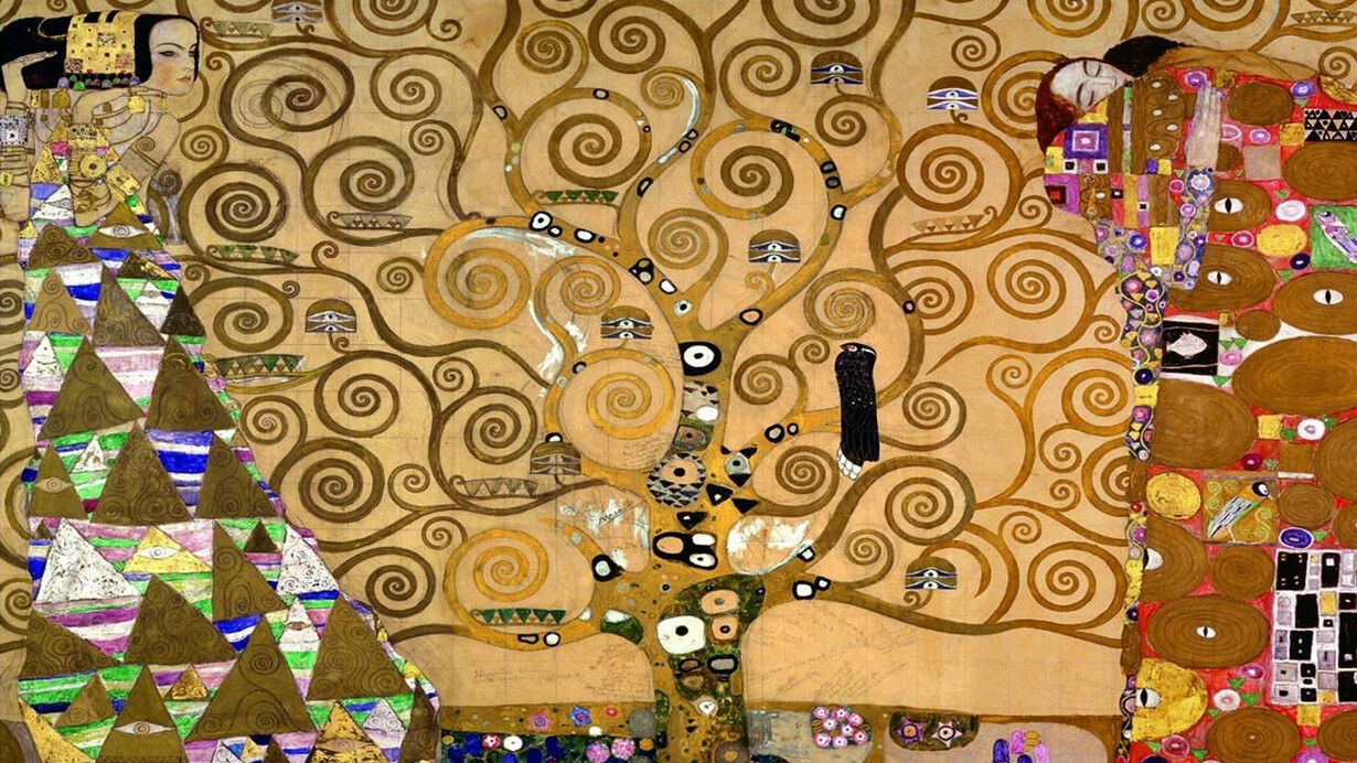 «A árvore da vida», Klimt (1862-1918)