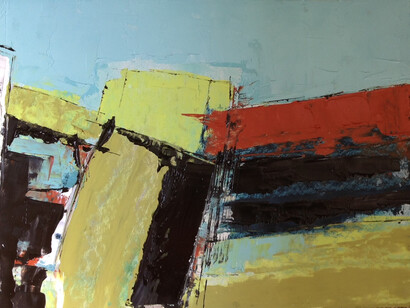 Louise Holgate, Wiltshire, Abstracted Landscape