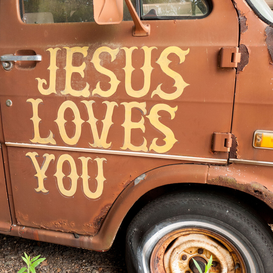 Terry Richardson, "Jesus Loves You", detail, 2014 © 2015 Terry Richardson, All Rights Reserved. Courtesy Galerie Perrotin