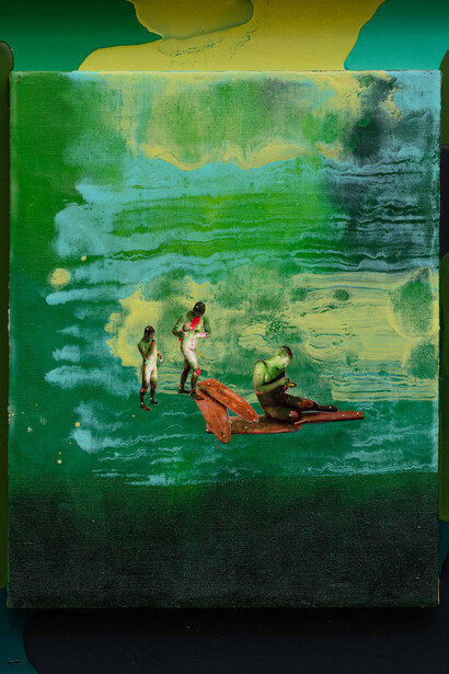Elliott Hundley, River (detail), 2026. Courtesy of Regen Projects
