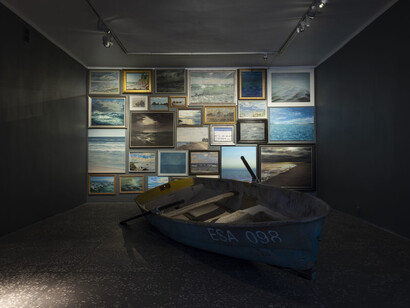 Various artists, Uru Valter’s solo exhibition, exhibition view. Courtesy of Tallinn City Gallery 