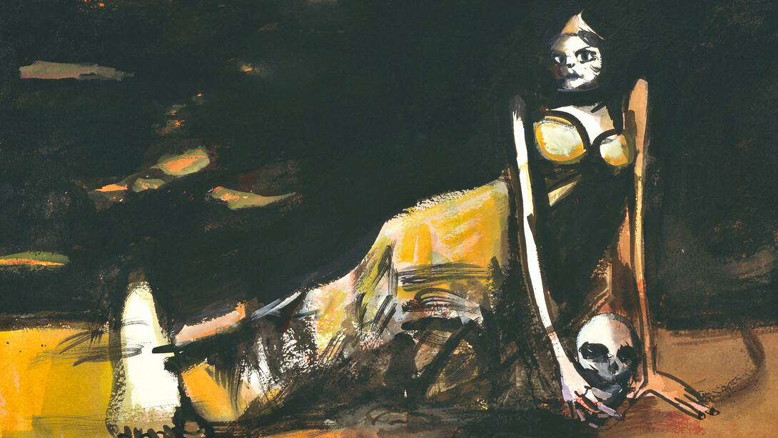 Moyna Flannigan, Untitled, 2015, drawing on paper, 22 x 30 in / 56 x 76 cm