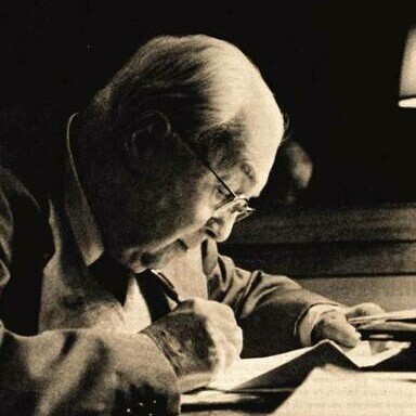 Il giurista e avvocato italiano Francesco Carnelutti (1879 – 1965)