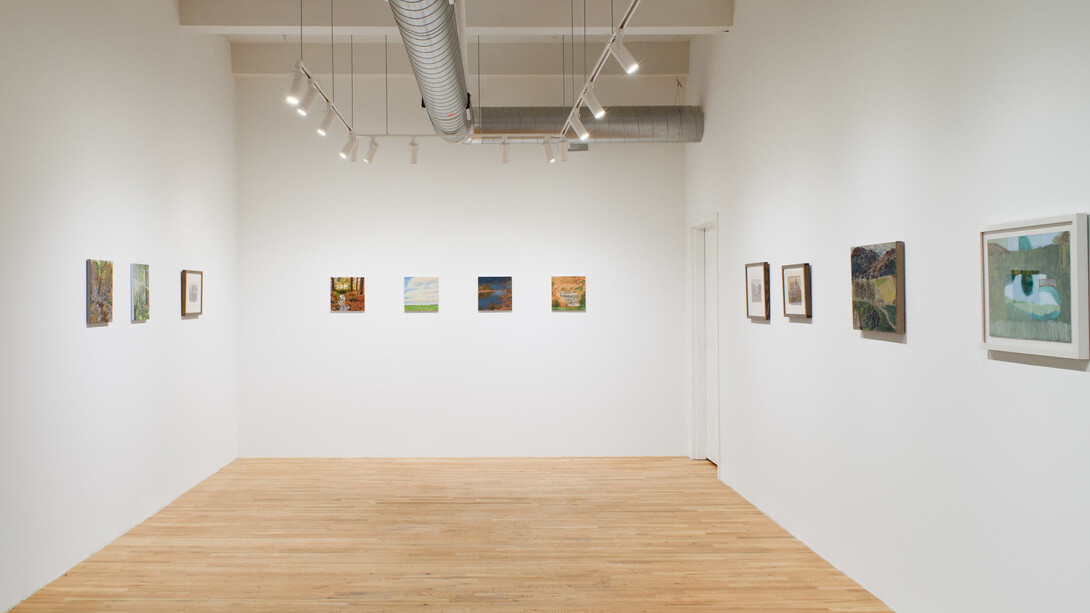 Various artists, Outside, exhibition view. Courtesy of Fleisher/Ollman Gallery