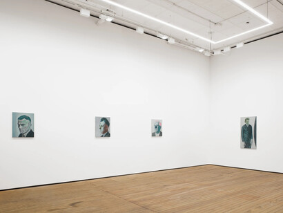 Alex van Warmerdam, Apparitions, exhibition view. Courtesy of Grimm