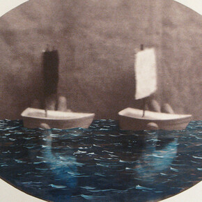 Dan Estabrook, At sea (detail), 2007. Courtesy of Gitterman Gallery