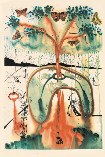 Mad Tea Party by Salvador Dalí